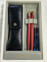 パーカー61 万年筆 完全オーバーホール済み良品 14金ペン先 51 45 21