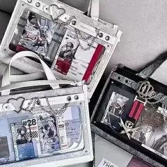 バッグ 恋愛契約 デイリーパイン 大容量 スイートクール 手提げ ショルダー デニム風