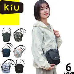 kiu キウ バッグ 600D フラップポケットショルダーバッグ K437 レディース メンズ 2026年春夏新作 撥水 防水 撥水 防水 斜めがけ 軽量 ブランド かっこいい 小さめ おしゃれ 黒 ブラック レオパード