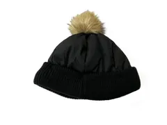 k04250708002　ブランド名不明　サイズ表記無し　Black　　帽子　ニットキャップ/ビーニー　秋冬