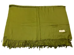 k04250708008　PASHMINA　サイズ表記無し　グリーン系　　ファッション小物　ストール/ショール　通年
