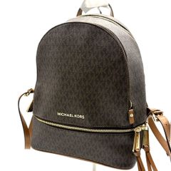 クーポン MICHAEL KORS リュック バックパック MKロゴ金具 総柄 男女兼用