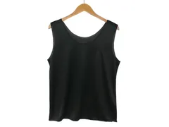 k05250703114　ブランド不明　サイズ表記無し　Black　　トップス　ノースリーブ　春夏