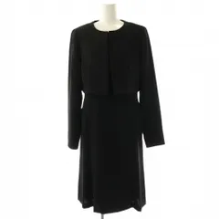 ミッシェルクラン MICHEL KLEIN ブラックフォーマル セットアップワンピース ジャケット 11 ブラック /ES ■OS