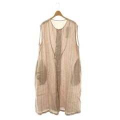 ヴラス ブラム Vlas Blomme 13213065 ストライプリネンノースリーブ 