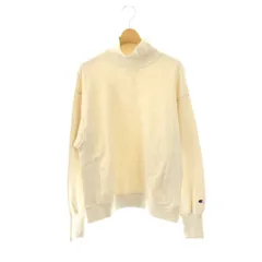 チャンピオン CHAMPION ハイネックスウェット リバースウィーブ トレーナー プルオーバー M アイボリー /HK ■OS