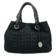 FURLA(フルラ) トートバッグ - 黒 型押し加工 レザー