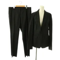 アイシービー iCB コンプリート ジャケット×パンツ セットアップ スーツ テーラード テーパード 背抜き 42 46 黒 /CX ■OS ■SH
