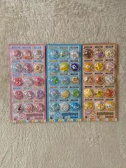 デコパーツ　シール　カプセル　3Dシール　立体　シール交換　コレクション