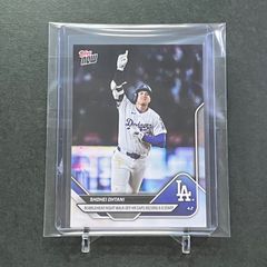 625【新品スリーブ&ローダー入り】歴史的1日！大谷翔平ダブルヘッダー