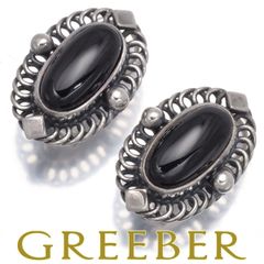 GEORG JENSEN ピアス 2004 オニキス シルバー 925S - メルカリ