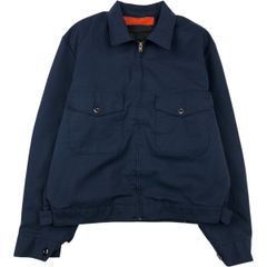 red kap 90's ワークジャケット usa製 ネイビー アメカジ 短丈 - メルカリ