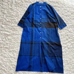 sunny clouds　サニークラウズ　ドデカいチェックの切り込み　ワンピース