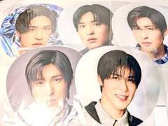 Snow Man 目黒蓮 ジャンボうちわ 5点セット 2020～2024 2D.2D./Mania/Labo/i DO ME/RAYS