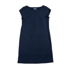 イタリア製 ROSSO35 ロッソ35 フレンチスリーブ ワンピース 44/ネイビー系 レディース 春夏 カジュアル