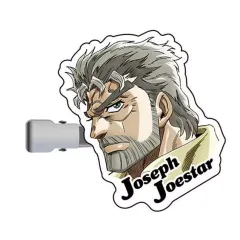 【中古】アクセサリー(非金属) ジョセフ・ジョースター 「コレクションヘアクリップ ジョジョの奇妙な冒険 第3部 スターダストクルセイダース」