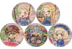[신품] 배지 빈즈 [박스] 던전 밥 홀로그램 캔 배지(57mm) 05. (POP Art 일러스트)