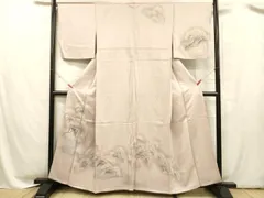 平和屋着物■訪問着　流水松文　暈し染め　松坂屋扱い　正絹　逸品　DABC8597cm
