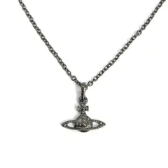 【中古】vivienne westwood ミニバスレリー ネックレス ガンメタル[92][240092326466]