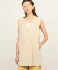 Ballsey ドライアムンゼン Vネックジレ 36 ライトベージュ ベストのサムネイル