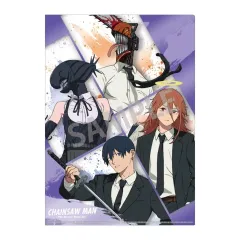 【中古】クリアファイル B.集合 メタリックA4クリアファイル 「劇場版 チェンソーマン レゼ篇」