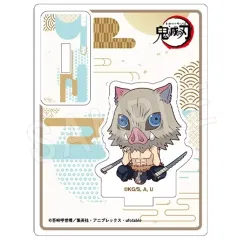 【中古】アクリルスタンド・アクリルパネル 嘴平伊之助 「鬼滅の刃 ぺたん娘トレーディングアクリルスタンド 無限城編 第一章ver. TypeA」