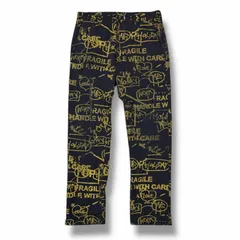 COMME des GARCONS HOMME PLUS ウールギャバ ラメプリント パンツ スラックス アーカイブ コムデギャルソンオムプリュス PS-P058 ブラック系 S （6939M）のサムネイル