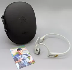 【中古】ヘッドフォン 大迫傑 Shokz Bluetooth 骨伝導式イヤホン OpenRun Pro 2 Mini 大迫傑限定モデル 標準サイズ