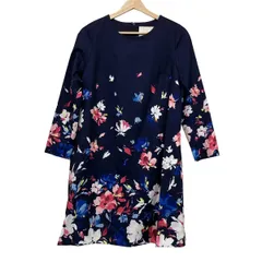 Chesty(チェスティ) ワンピース サイズ1 S レディース美品  ネイビー×マルチ 花柄