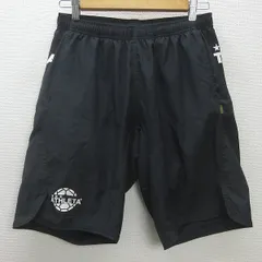 g■アスレタ/ATHLETA ハーフパンツ/スポーツウェア【O】黒/men's/82【中古】■