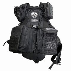 DRESS フィッシングベスト ブラック 美品 DRESS GAME VEST フィッシングベスト ブラック レッド - メルカリ