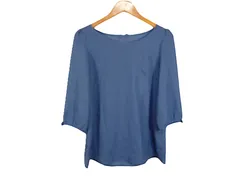 k03250819021　STRAWBERRY-FIELDS　サイズ表記無し　Blue　Mサイズ程度　トップス　その他トップス　春夏