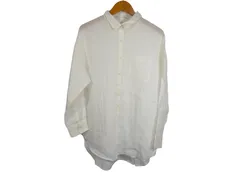 k03250812131　NATURAL BEAUTY BASIC　Mサイズ　White　　トップス　長袖シャツ　春夏