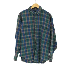 ユーズドフルギ USED古着 stockton オンブレ コットンネルシャツ メンズ import：XL 