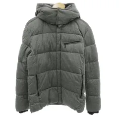 アズールバイマウジー AZUL by moussy 美品 中綿ジャケット スタンドカラー 立ち襟 フード付き L グレー /MG ■GY58のサムネイル