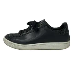 DIANA(ダイアナ) スニーカー 24 レディース - 黒 インソール取外し可 レザー