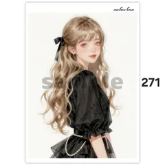 オリジナル人物ステッカー【271】