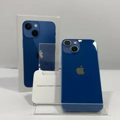 【中古】【SIMフリー】○iPhone 13 mini 128GB(ブルー)81％[24]