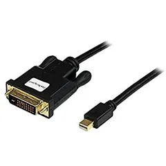 StarTech.com Mini DisplayPort - DVI変換ケーブル 91cm Mini DP(オス) - DVI-D(オス) 1920x1200 ブラック MDP2DVIMM3B