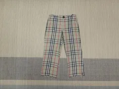 (6Y) バーバリーキッズ 男の子 チェック パンツ