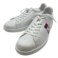 ルイ・ヴィトン LOUIS VUITTON ルクセンブルグライン ローカットスニーカー MS0158 ホワイト レザー メンズ スニーカー