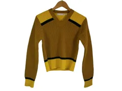 k05250801018　UNIQLO　Mサイズ　イエロー系　　トップス　ニットorセーター　秋冬