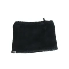 【中古A】THE NORTH FACE ザノースフェイス ユニセックス ネックウォーマー フリース ドローコード付き 黒 中古A 古着