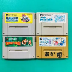 【カセットのみ４点セット】 スーパーファミコン スーパーマリオカート スーパーマリオワールド スーパードンキーコング 星のカービィ3 SFC スーファミ