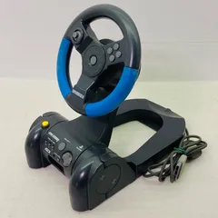 【基本ボタン動作確認済み】アスキー プレステ HYPER STEERING V EVOLUTION 2 ASC-0511GX ハイパーステアリングV エボリューション2 ハンドルコントローラー ハンコン プレイステーション Playstation EP7