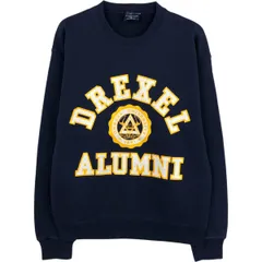 古着 90年代 ジャンスポーツ JANSPORT 3連プリント カレッジスウェットシャツ トレーナー USA製 メンズM相当 ヴィンテージ/eaa545800