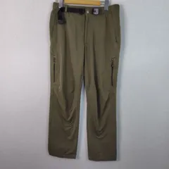 MIZUNO OUTDOOR ミズノ アウトドアパンツ オリーブ Mサイズ メンズ 古着 アウトドア テック系のサムネイル
