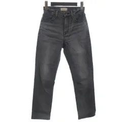 ヤヌーク YANUK ストレート デニムパンツ ジーンズ ANNETTE 57121019 グレー系 21 ■ECT