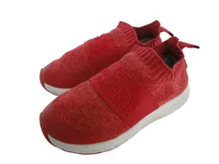 k03250714021　THE NORTH FACE　サイズ表記無し　赤×白　　シューズ　スリッポン　通年