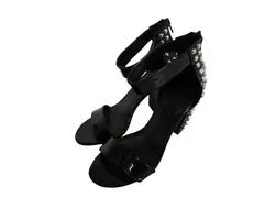 k03250714015　FOREVER21　24.5㎝　Black　　シューズ　サンダル　通年